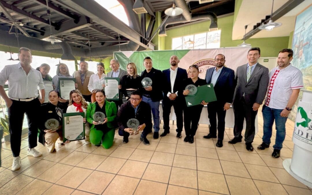 La CEDH entrega distintivo Empresa comprometida con los Derechos Humanos