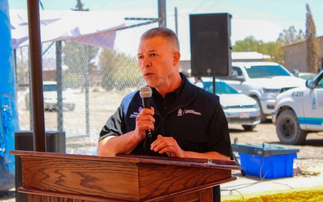 En Villa Ahumada nuevo pozo de agua una realidad: Perez Pavía