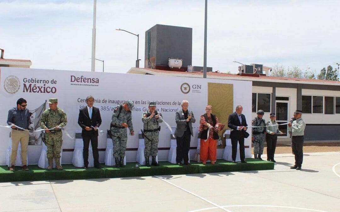 Inauguran instalaciones de la Guardia Nacional en Cuauhtémoc