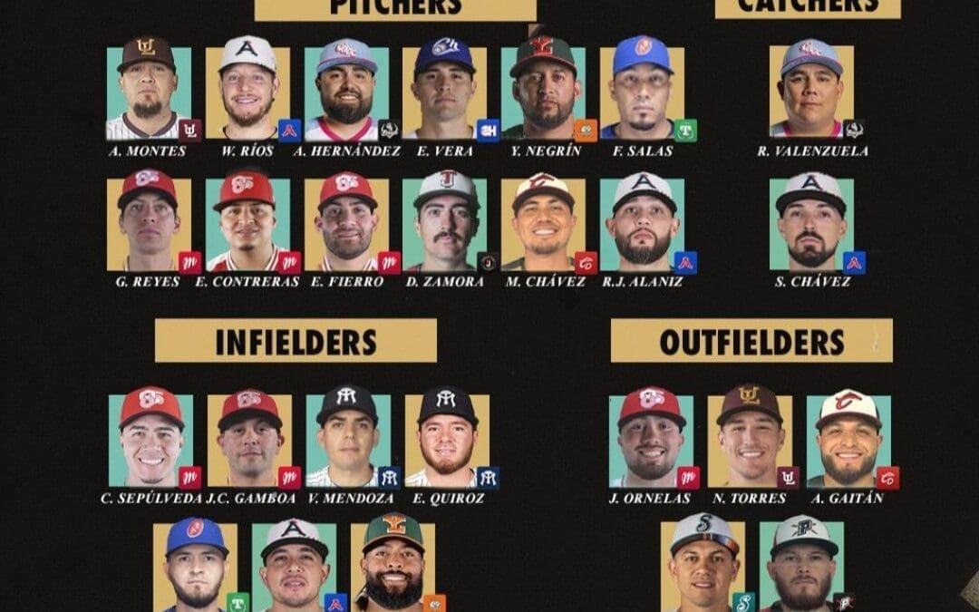 Anuncian roster de la selección mexicana de beisbol
