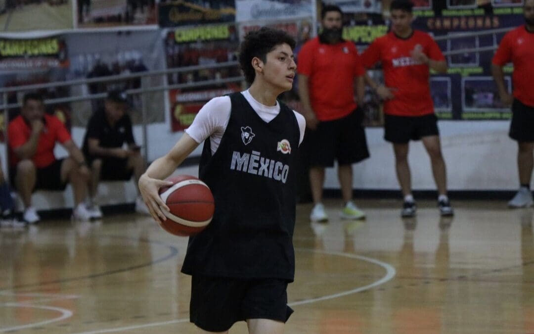 Selección mexicana de básquetbol U17 gana en su último partido de preparación