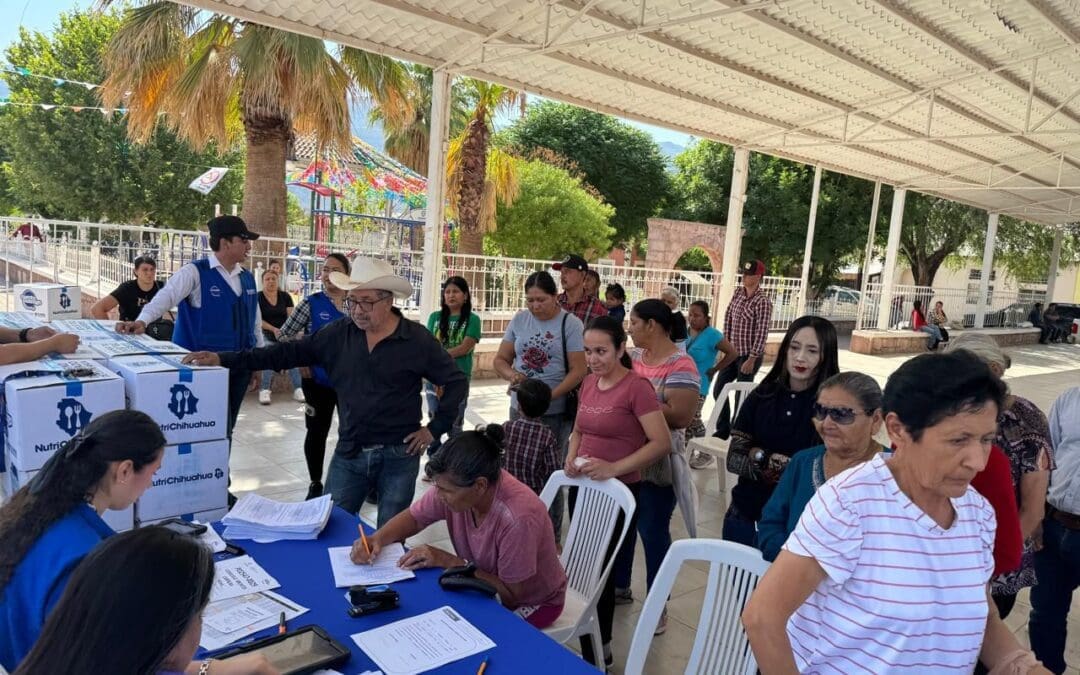 Arranca programa Estatal de despensas para adultos mayores y personas con discapacidad 