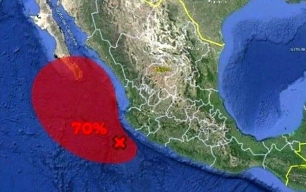 Amaga séptimo ciclón de este año en el Pacífico