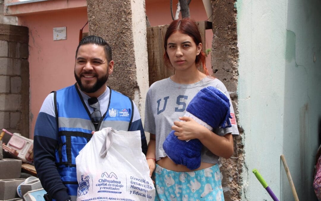 Regidores del PAN y Mario García acuden a las colonias en brigadas, para apoyar a afectados por lluvias