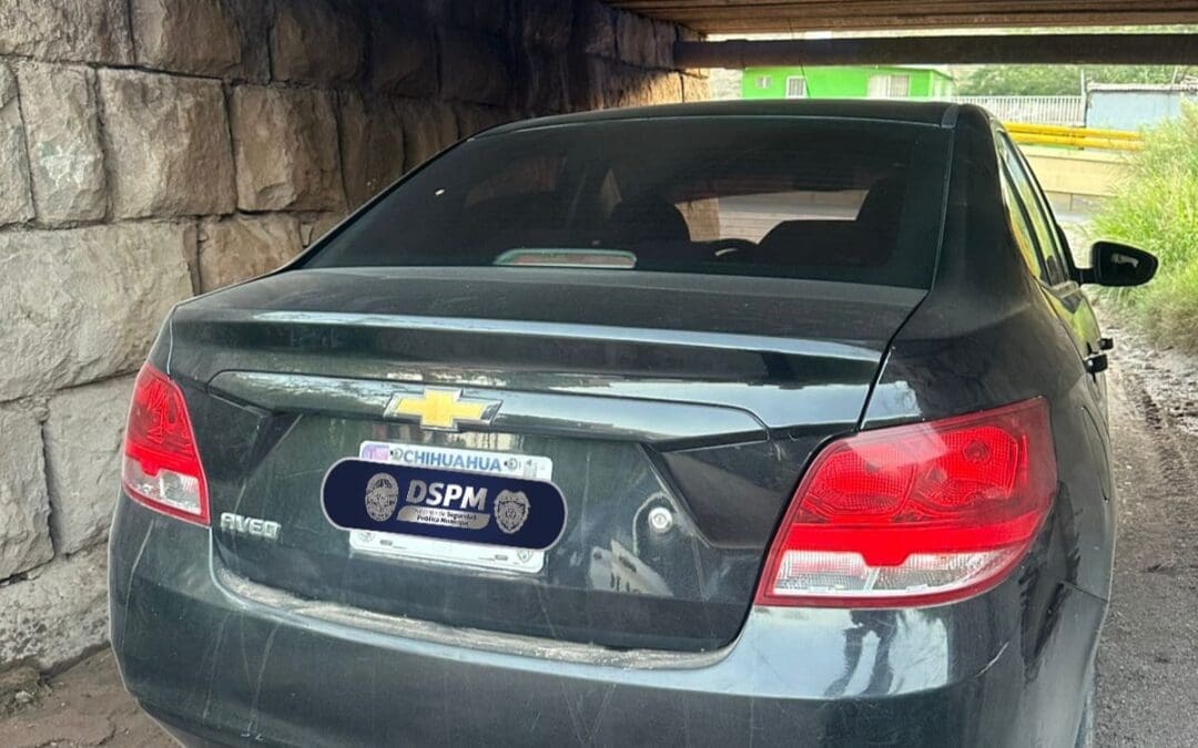 Recuperan auto robado a conductor de DIDI