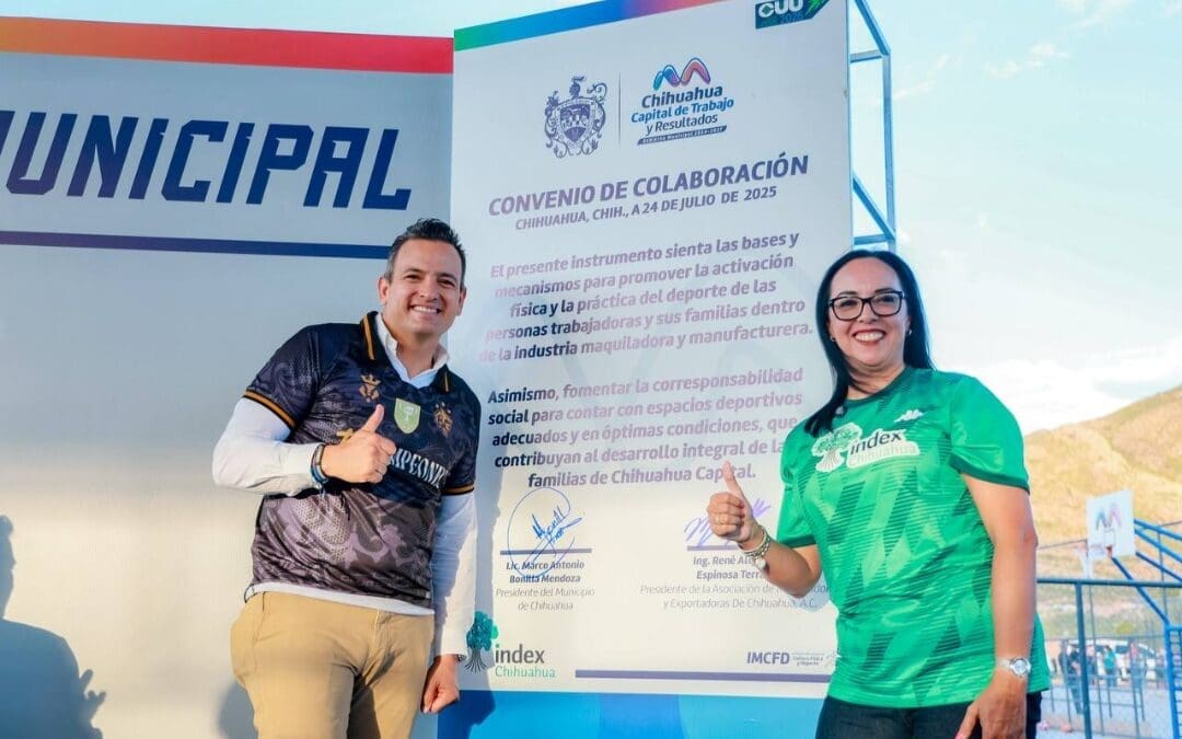 Firma Alcalde convenio con Index.