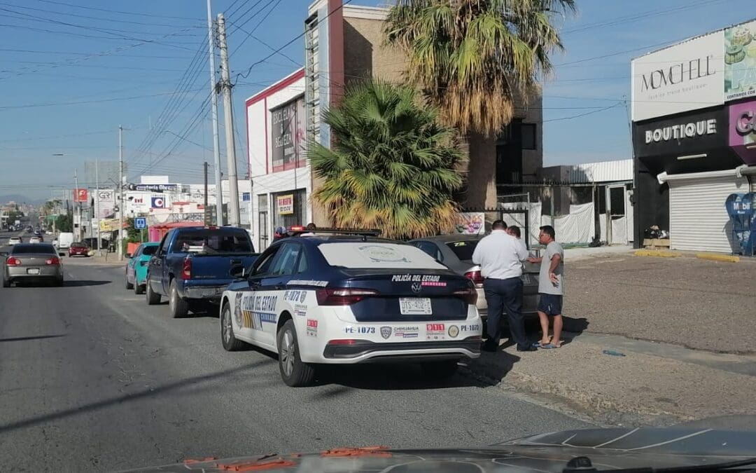 Choque sobre Pacheco y 20 de Nov.