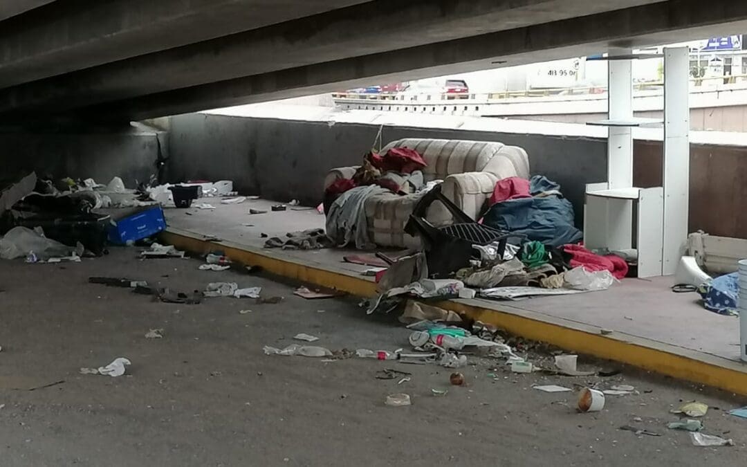 Malos olores por acumulación de basura