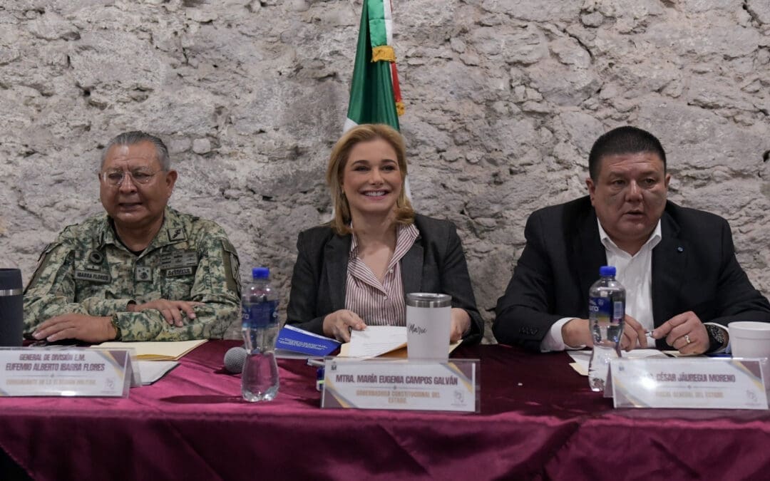 Se reforzará la seguridad en Guadalupe y Calvo; Gobernadora