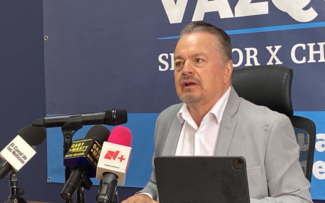 Mario Vázquez arremete contra Morena por financiamiento ilícito; exige investigación