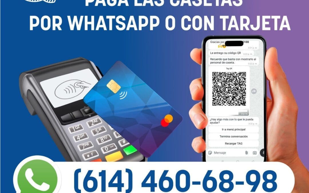 Conoce las nuevas opciones para pagar casetas en Chihuahua  