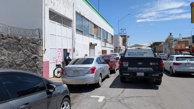 Fuerte operativo en el centro por la localización de restos óseos