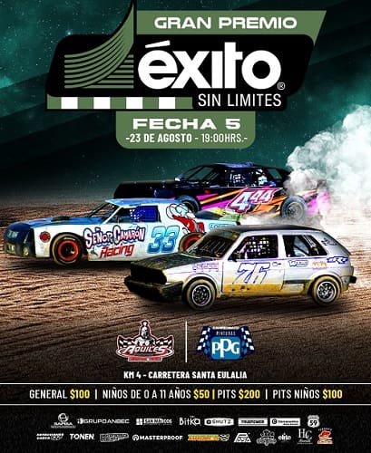 Regresa la adrenalina al Aquiles Speedway Park con la 5ª fecha