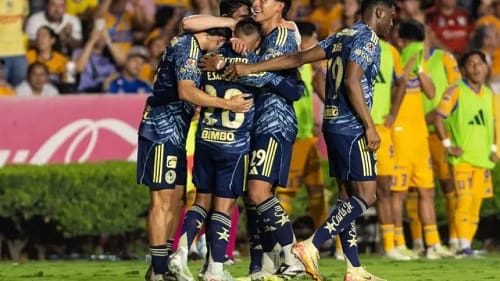 América viene de abajo y vence a Tigres de visita.