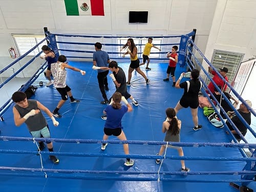 Presupuesto Participativo ha equipado al centro comunitario Cerro de la Cruz para entrenar boxeadores