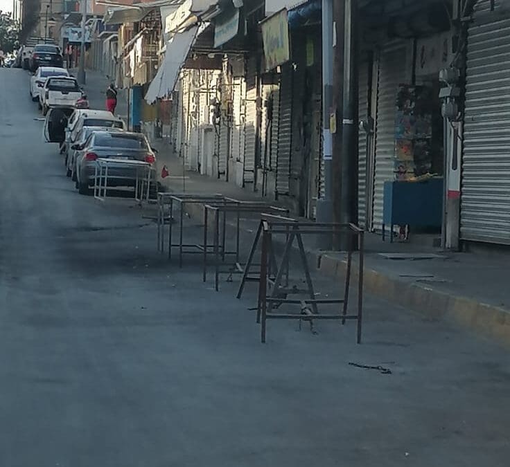 Los aparta lugares persisten en la zona centro