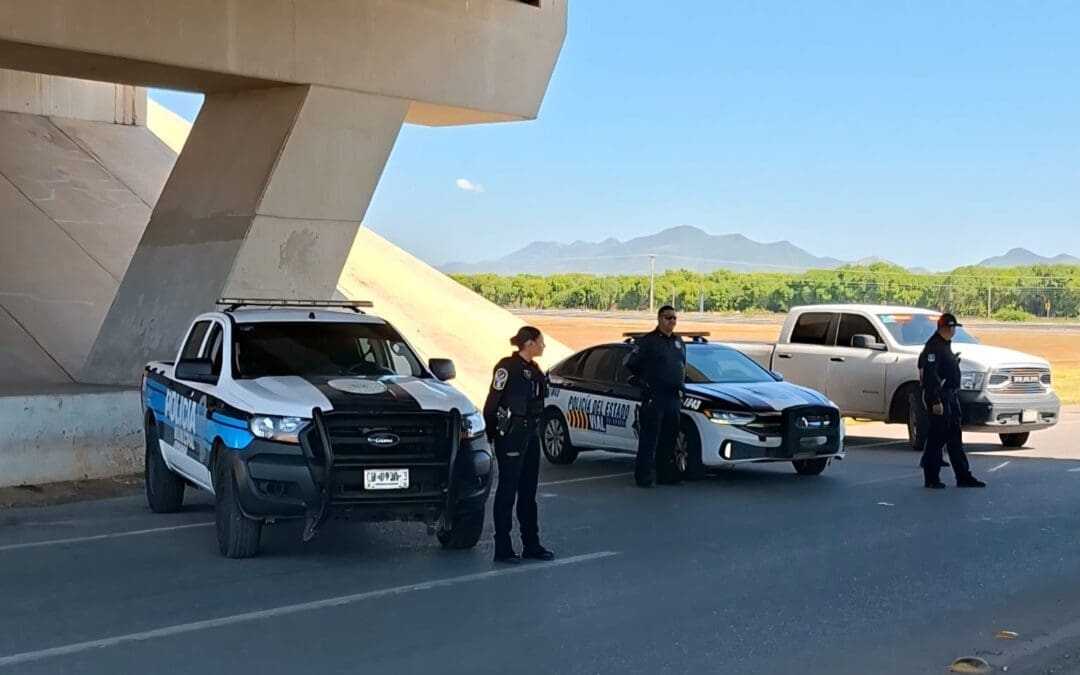 Blindan seguridad policial en los accesos de la capital