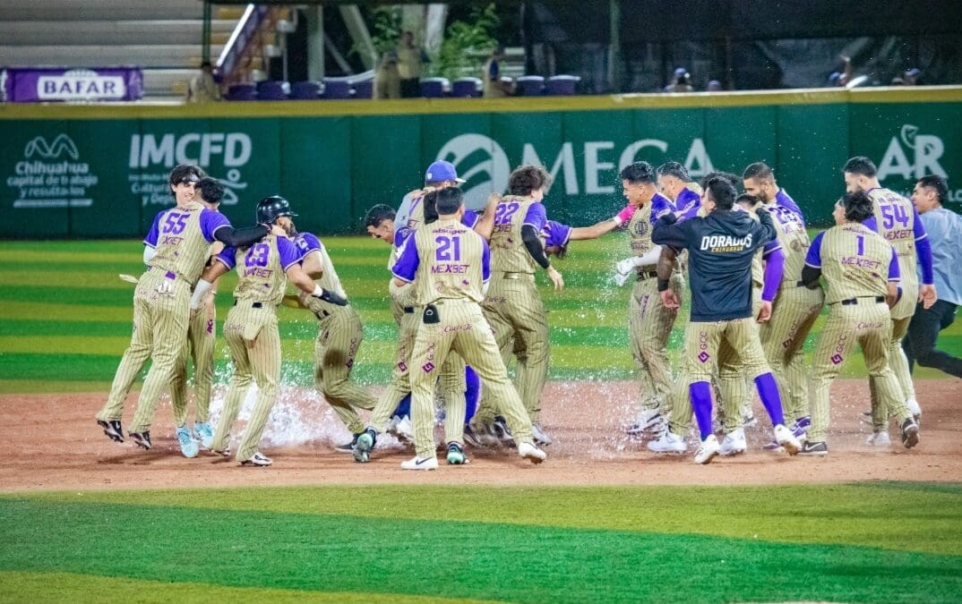 Dorados se pone al frente en la semifinal del Estatal de Beisbol