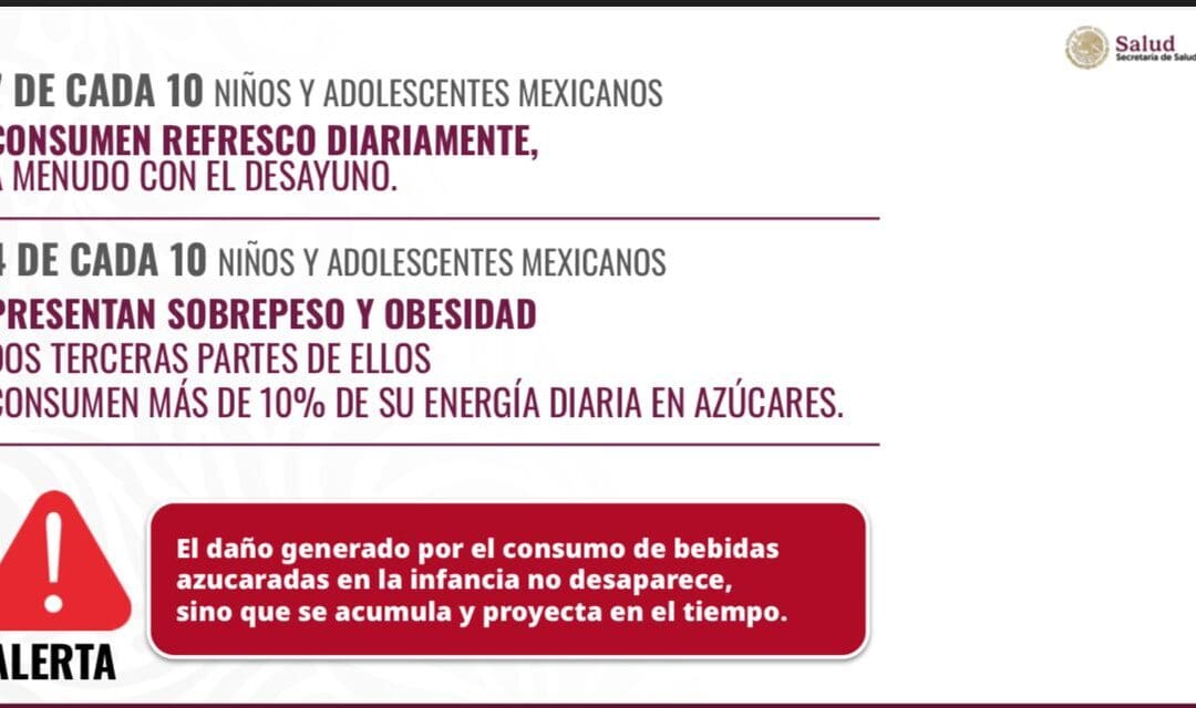 Alertan por alto consumo de bebidas azucaradas