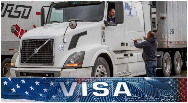 Va EU por visas de camioneros mexicanos