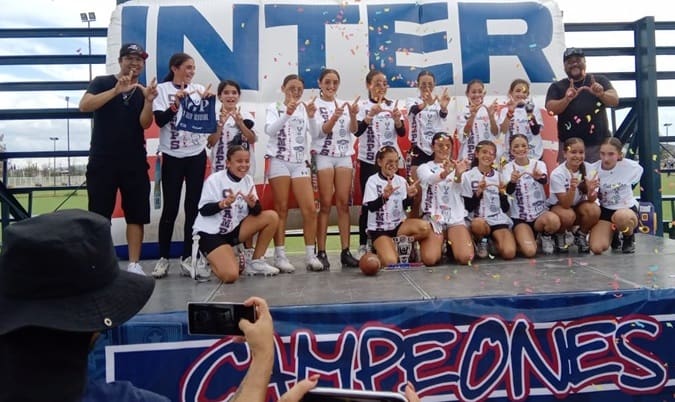 Se proclama seleccion femenil Chihuahua InterFlag u12