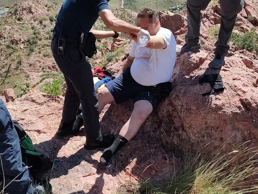 Otro senderista accidentado