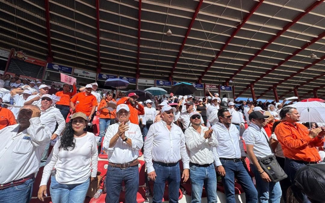 1,500 maestros en visita con Sheimbaum a cd Juárez