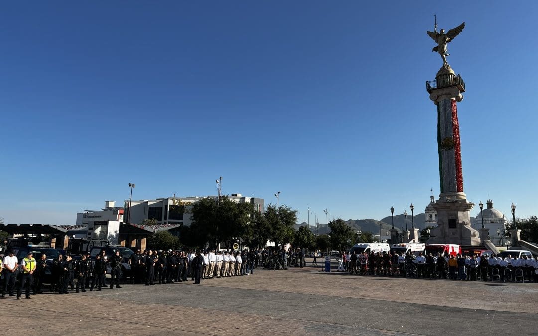 Conmemoran Día Nacional de Protección Civil en Plaza del Ángel 