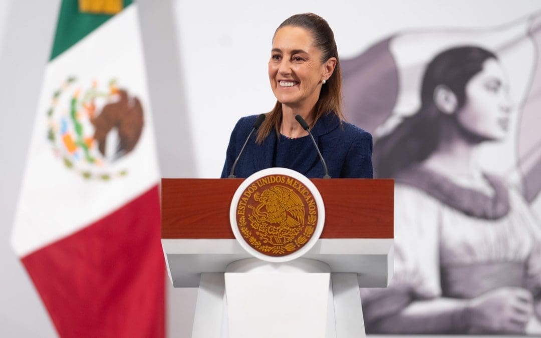 Hoy Sheinbaum en Juárez, presentará informe en Estadio de Béisbol
