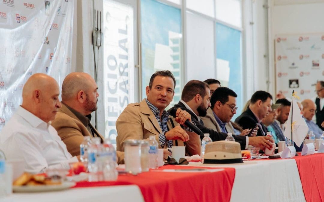 Marco Bonilla comparte estrategias de desarrollo económico al CCE de Cuauhtémoc