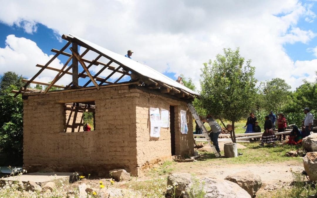 Instalan sistemas de captación pluvial para familias de Bocoyna