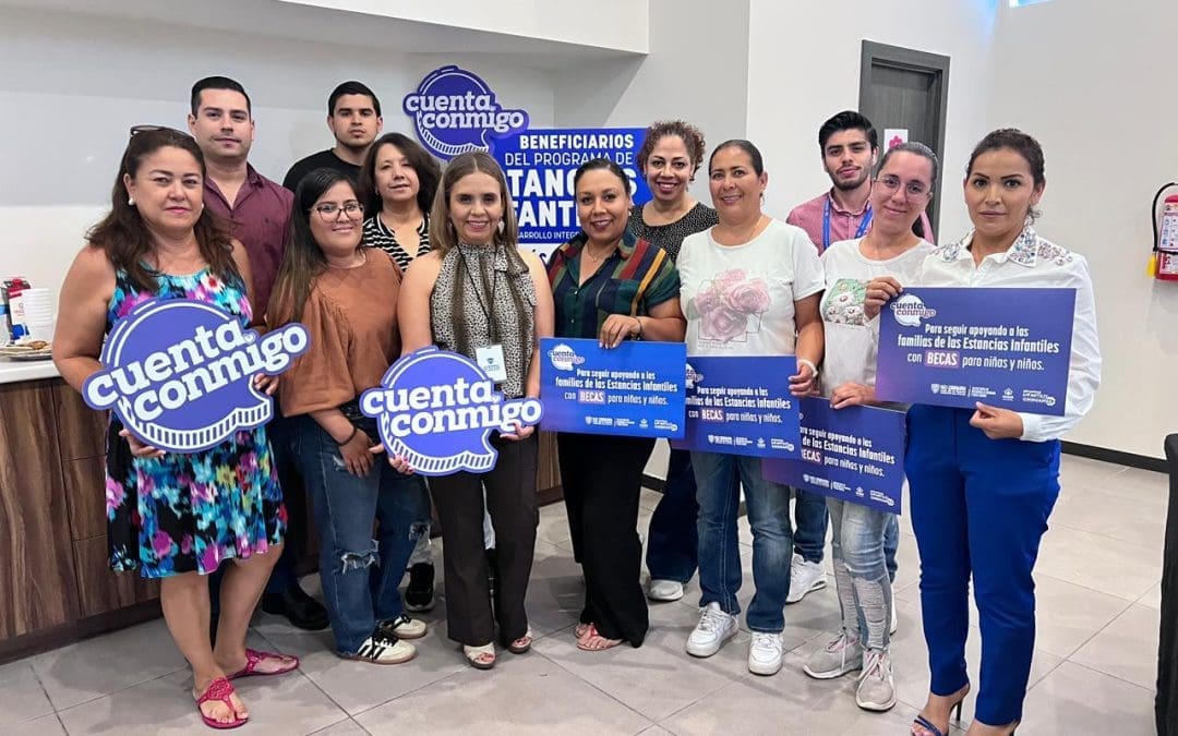 Becas para Estancias Infantiles beneficia a 121 centros de cuidado