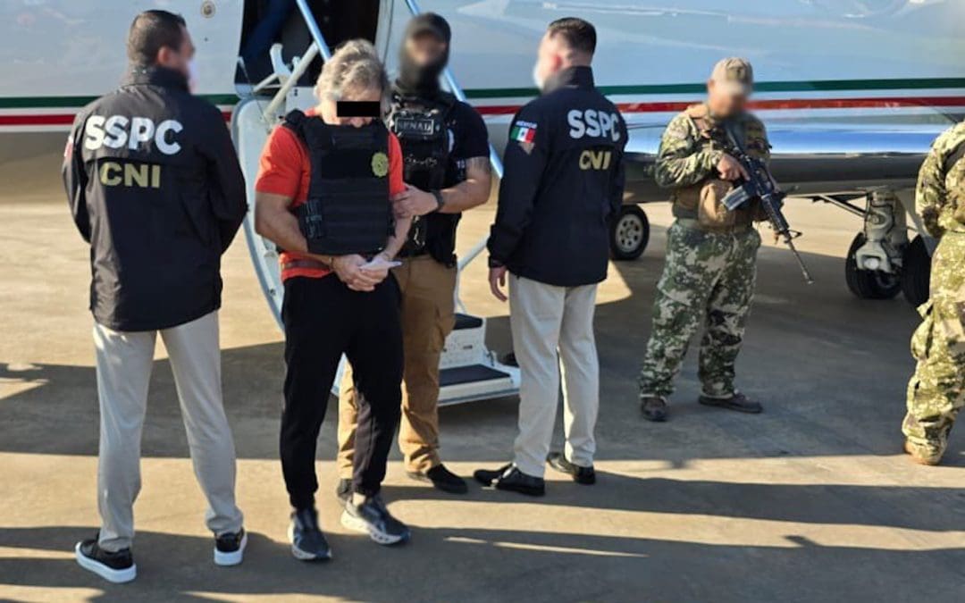 Llega finalmente a México Hernán Bermúdez, presunto líder de “La Barredora”