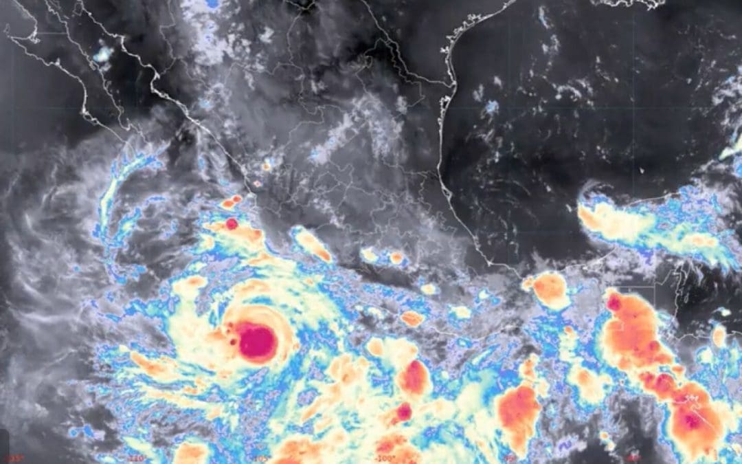 Huracán ‘Narda’ toma fuerza y sube a categoría 2 cerca de Jalisco