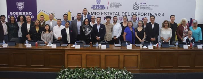 Son 37 candidatos al Premio Estatal del Deporte Chihuahua 2025