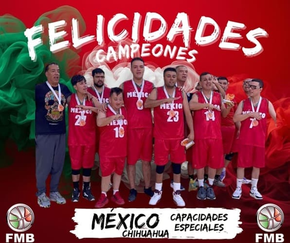 Equipo de Baloncesto del aliviane conquista bicampeonato en España