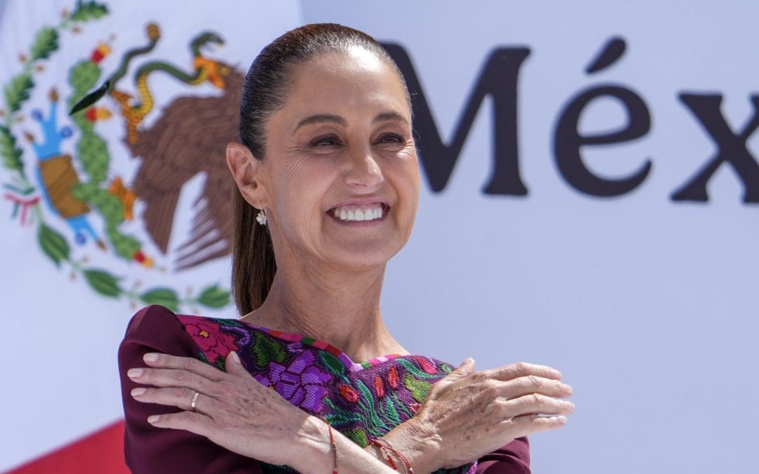 México va por el camino correcto;Sheinbaum
