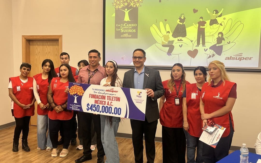 Alsuper entrega más de 1.8 millones de pesos a organizaciones sociales mediante redondeo