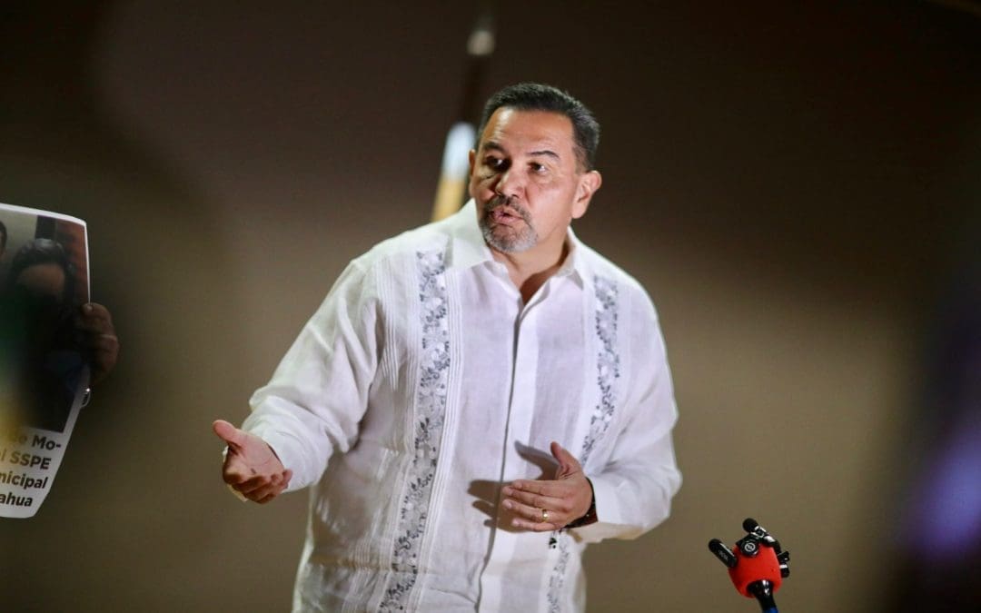 Acusa Cruz Perez Cuéllar a titular de la SSPE de mezclar seguridad con política