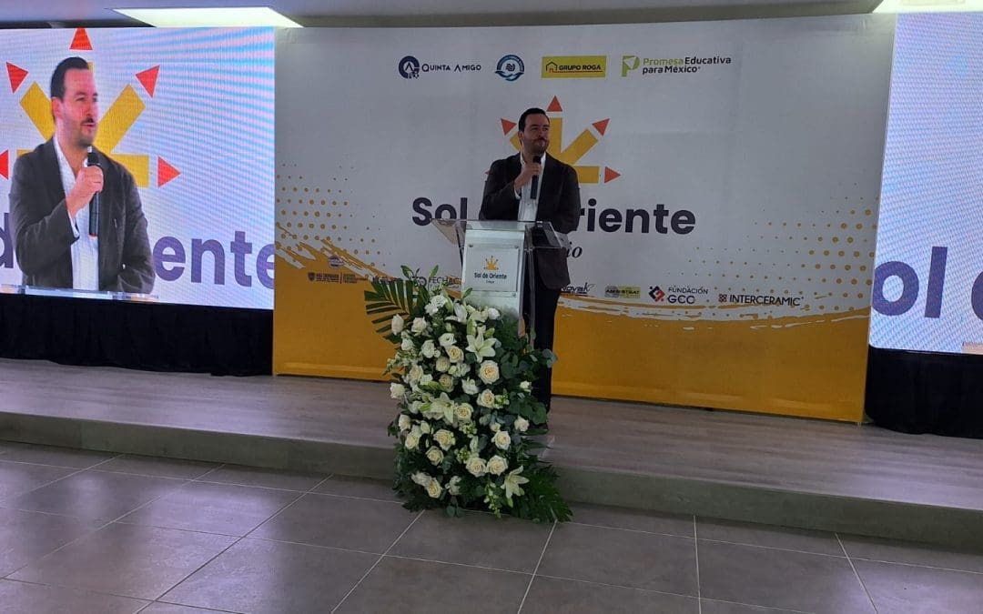 Inauguran Colegio Sol de Oriente con inversión de 90 millones de pesos 