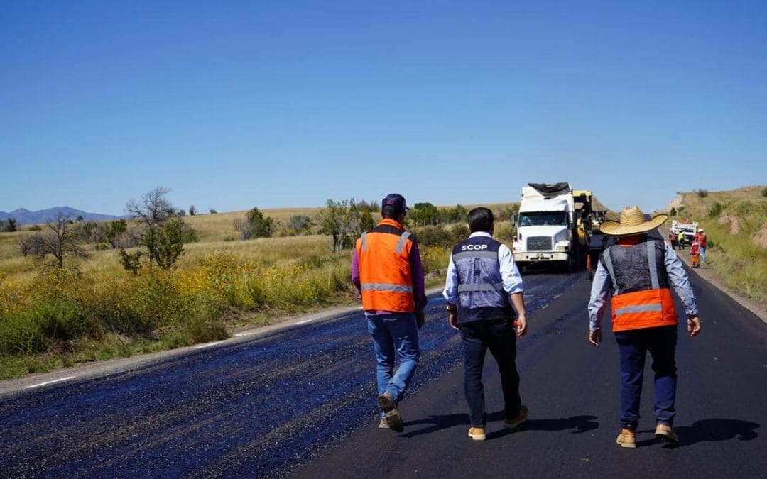 Invierte Estado 86 mdp en rehabilitación de carretera Chihuahua-Namiquipa