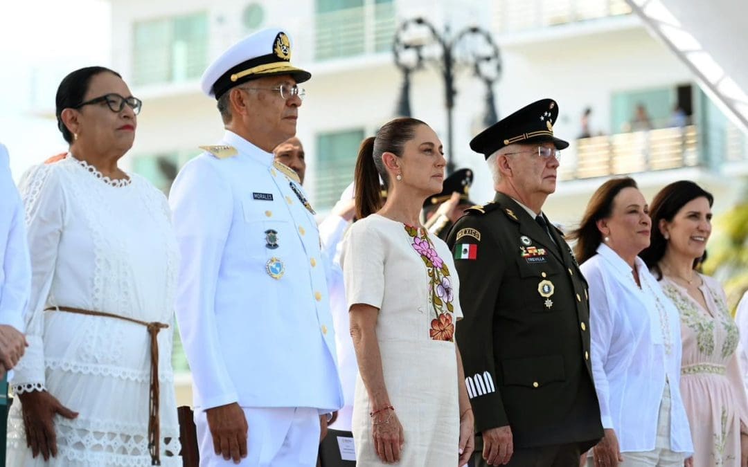 Sheinbaum conmemora 204 años de la Armada de México y destaca valor de la soberanía nacional