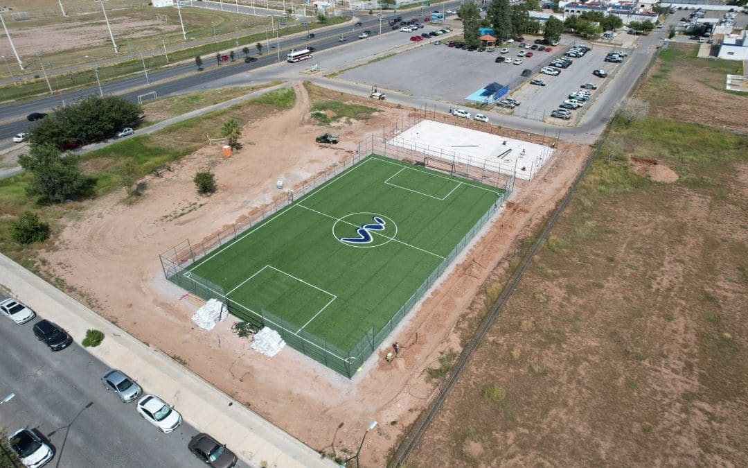 Al 70 por ciento la construcción del Deportivo en la Homero