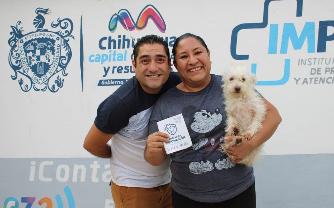 Vacunaron a más de 200 mascotas en Nombre de Dios