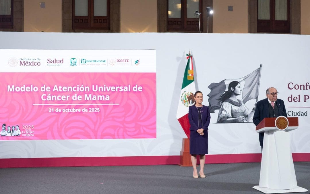 Presidenta anuncia inversión de 8 mil mdp para combatir cáncer de mama