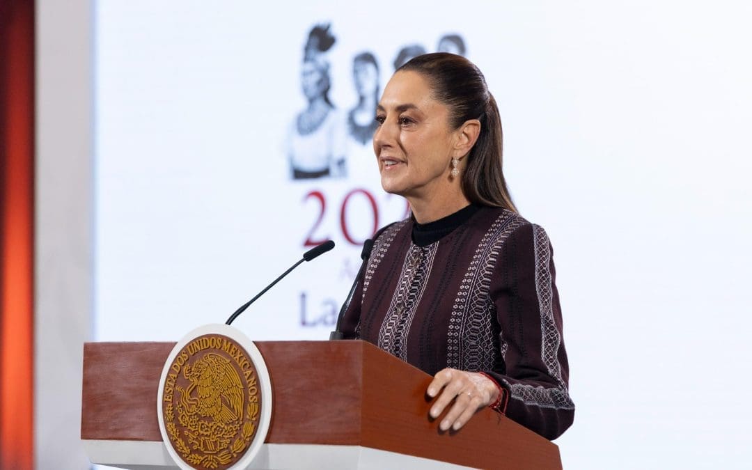 Destaca Sheinbaum entrega de 36 mil apoyos a damnificados por las lluvias