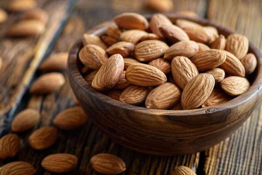 Revela propiedades reductoras del dolor en las Almendras