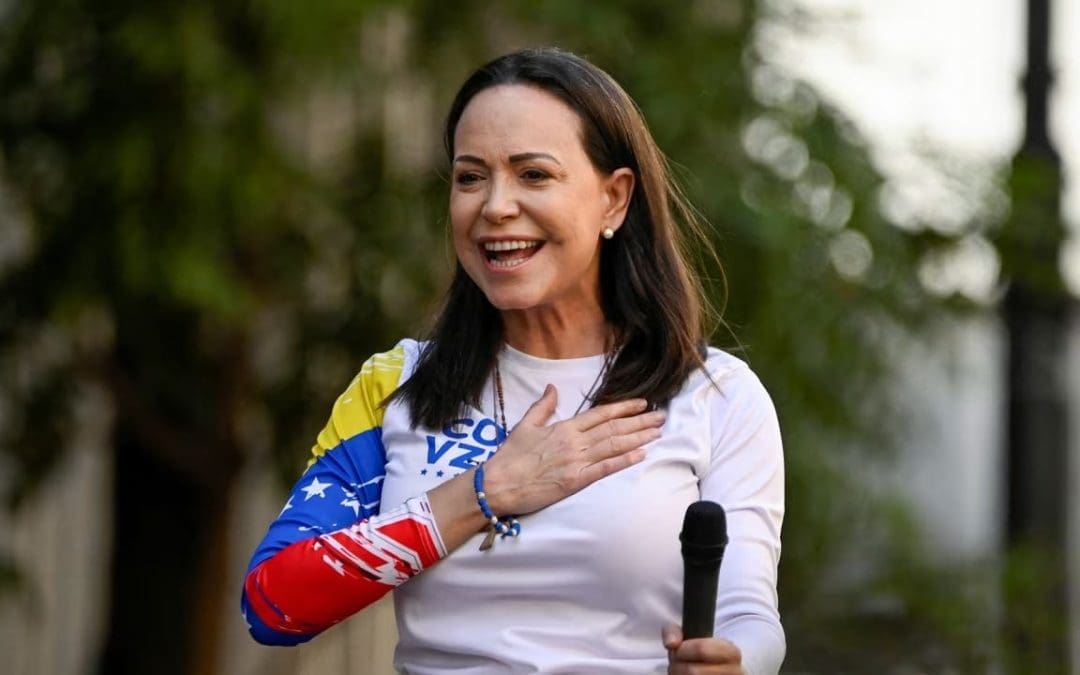 Recibe María Corina Machado el Premio Nobel de la Paz
