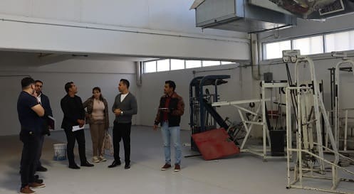 Encabeza director del IMDEJ supervisión de obra