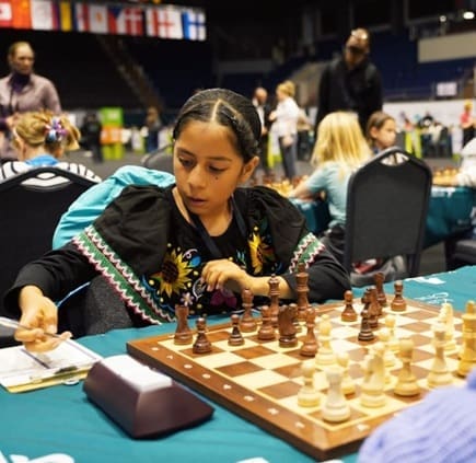 Teporaca 2025: Sarahí Hernández López, candidata en la disciplina de ajedrez